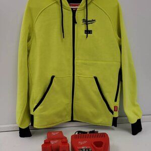 (70899-2) Milwaukee High-Vis Yellow Heated M12 Jacket - Size Small